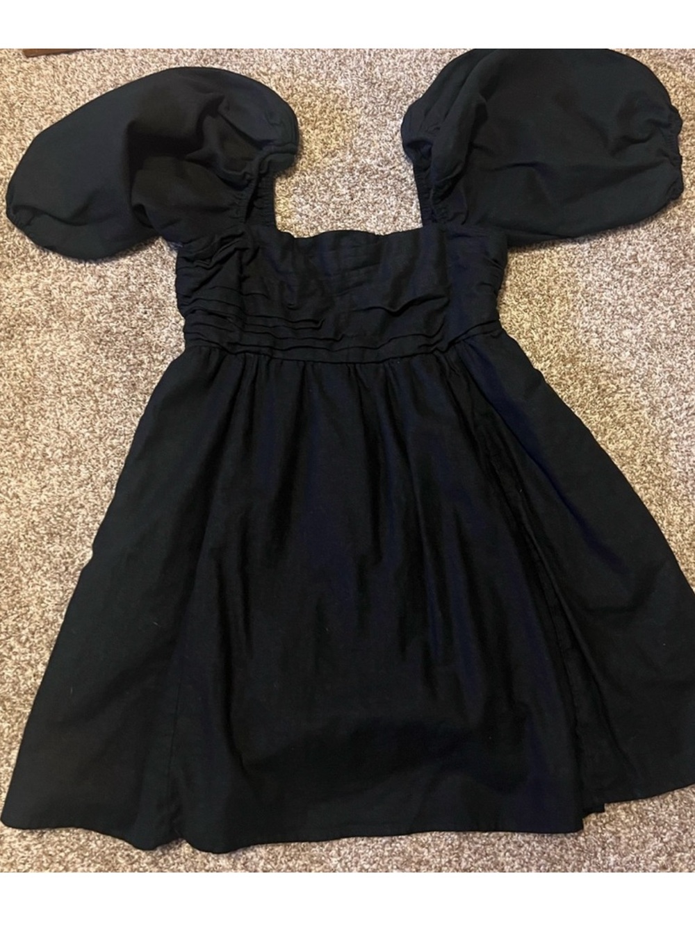 Abercrombie and Fitch Black Emerson Poplin Black Medium
